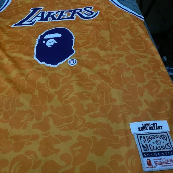 Bape Lakers Kobe Bryant Jersey - Picture 2 of 4